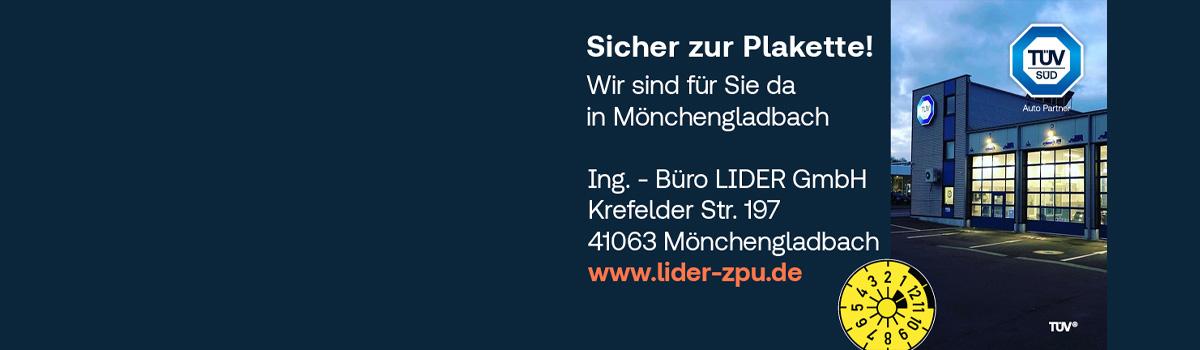 Lider GmbH - Sicher zur Plakette